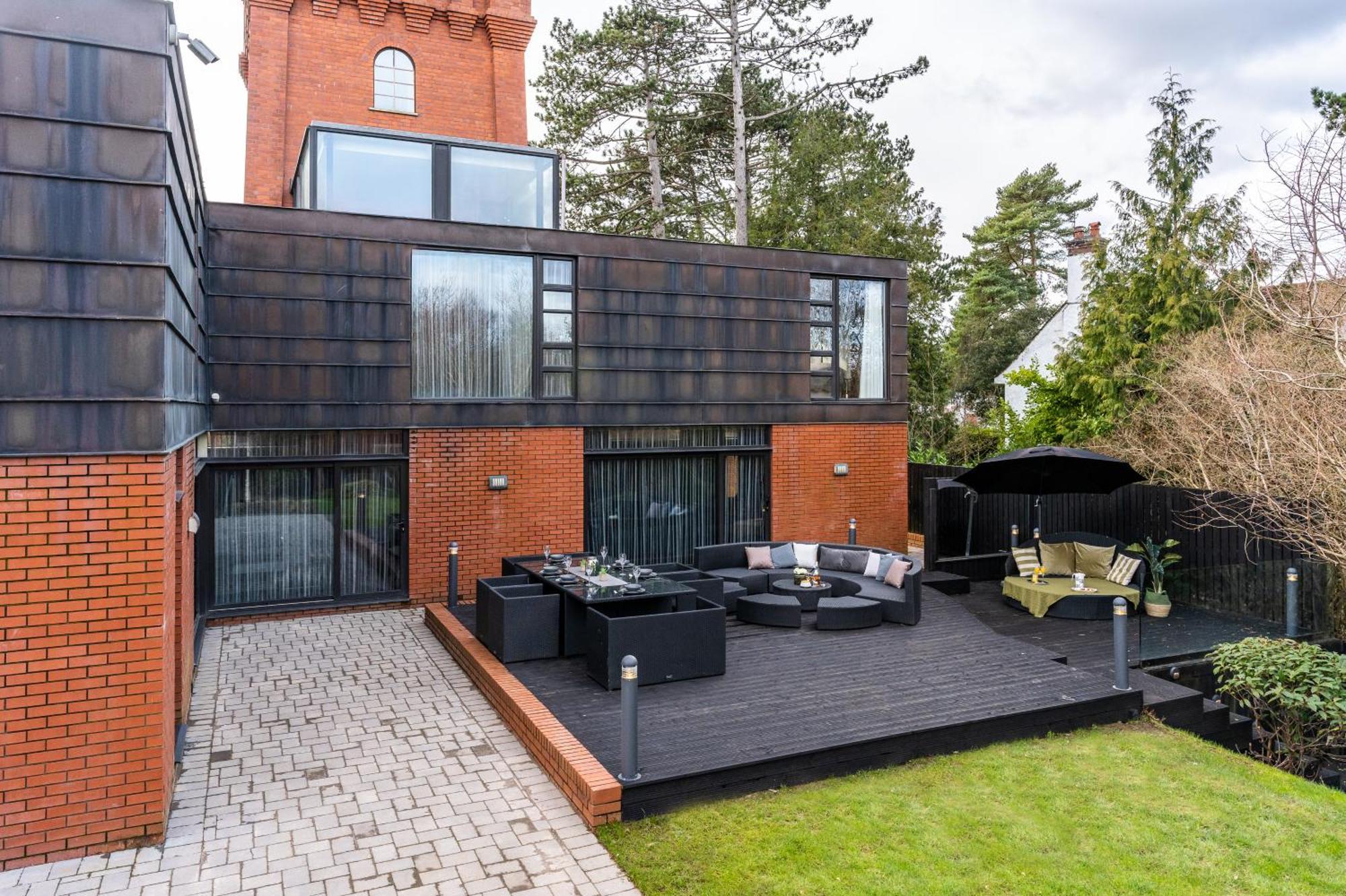 卡迪夫Luxury Water Tower I Roof Bar I Cinema别墅 外观 照片